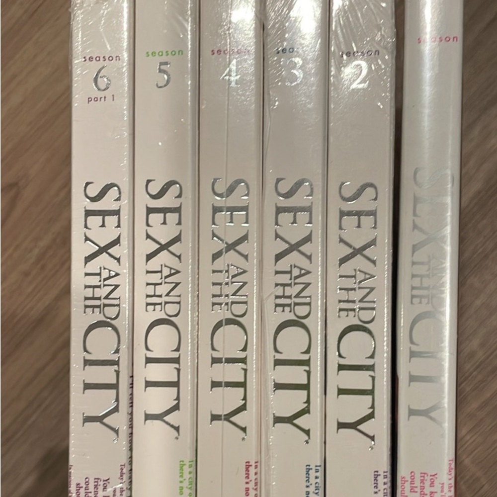 6 seasons of Sex in the City
